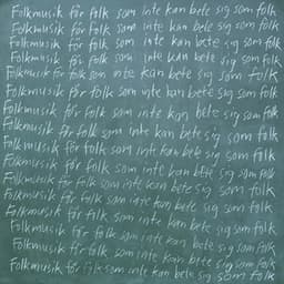 Folkmusik för folk som inte kan bete sig som folk
