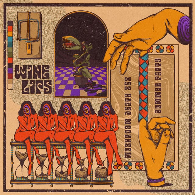 Mushroom Death Sex Bummer Party - Wine Lips